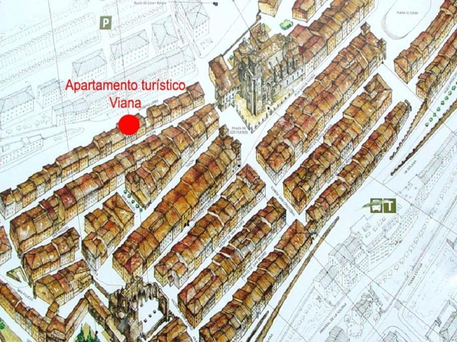 Apartamento Turistico Viana II Exterior foto